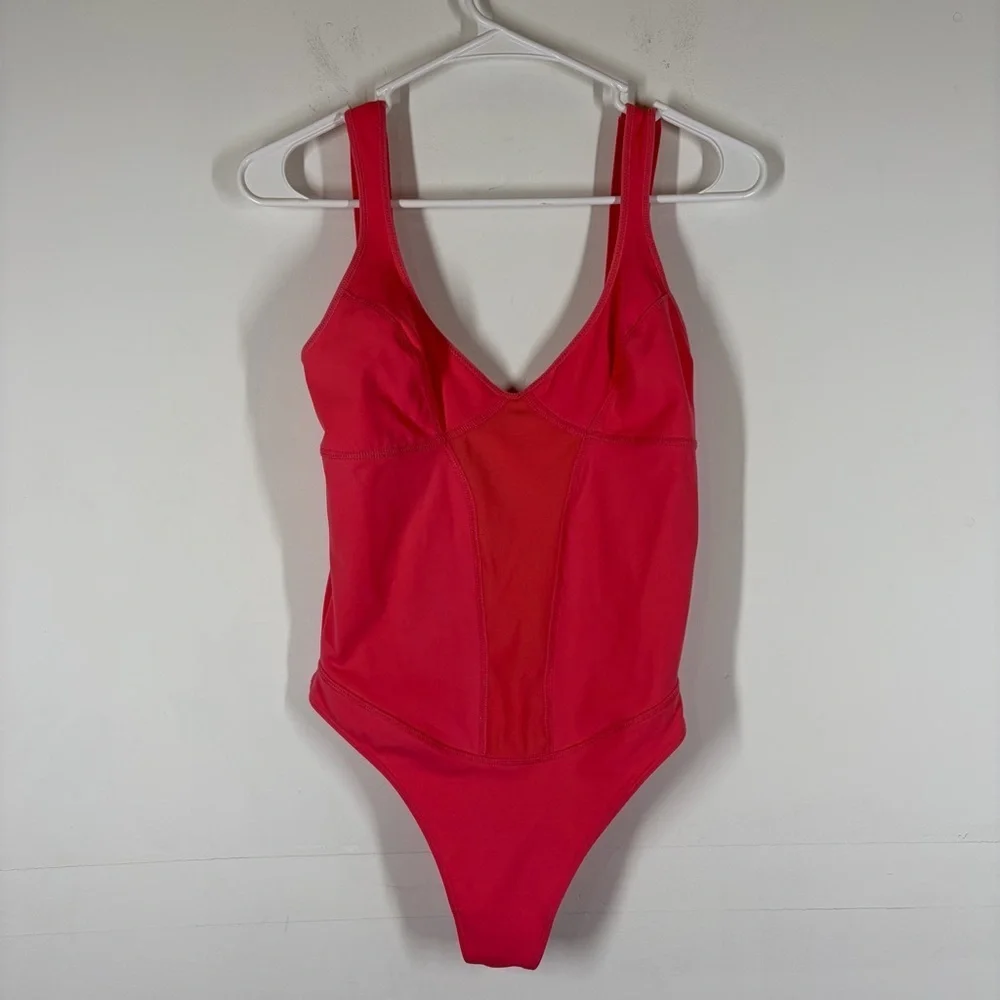 Free People Heart Of Gold Bodysuit Size Small